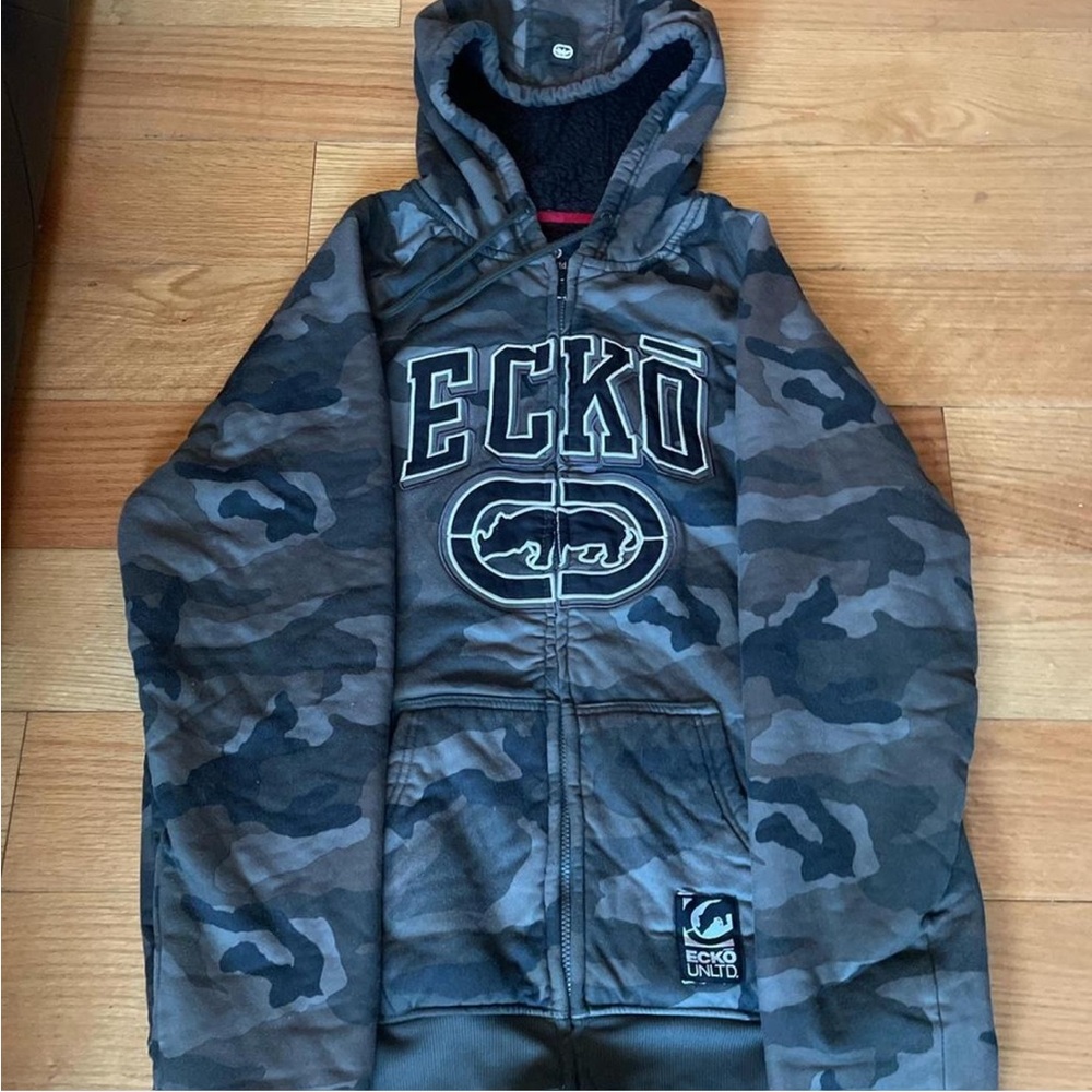 Echo Camouflage Hooded Jacket